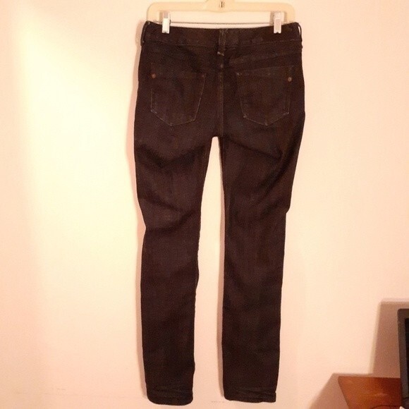 express jeans xs Express Zelda  jeans 2R dark wash 2 y2k low rise denim pants xs - Picture 2 of 10